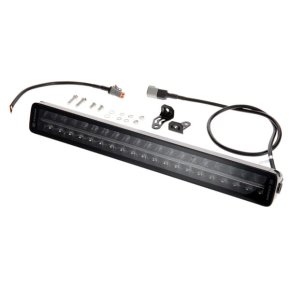 Kramp Lampă de lucru LED BLACK E-BOOST 200W 16800lm Dreptunghiulară 12/24V Alb/Portocaliu 561x70x67mm