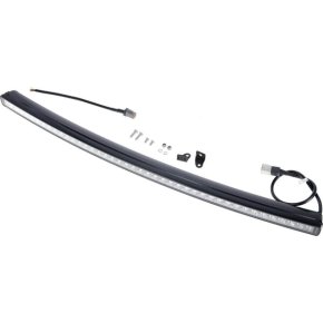 Kramp Lampă de lucru LED tip bară BLACK E-BOOST 210W 17640lm 12/24V Combo curbat 42 LED-uri Alb/Portocaliu 1007.1x40x54.4mm Mufă Deutsch