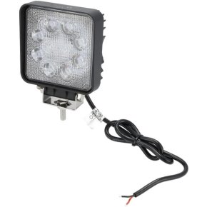 Kramp Lampă de lucru LED Farmer 24W 2000lm Pătrat Negru