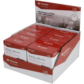 Kramp Lampă de lucru LED Farmer 24W 2000lm Pătrat