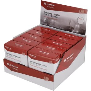 Kramp Lampă de lucru LED Pătrat 27W 2376lm IP67