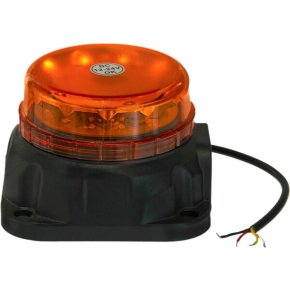 Kramp Girofar LED cu șurub și sunet de avertizare (97dB) Portocaliu 141mm