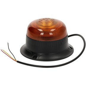 Kramp Girofar LED Profil Redus Mini 15W 12-24V Chihlimbar Cu Șurub Ø 86mm x 67mm