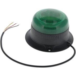 Kramp Far LED Mini profil redus 15W 12-24V verde Ø 86mm x 67mm