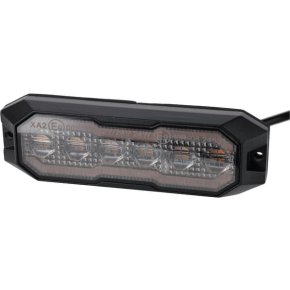 Kramp Lumină de Avertizare Intermitentă Semnalizare Laterală LED Dreptunghiulară Portocaliu 12/24V 129x41x14mm