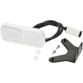 Kramp Lampă de poziție Față Dreptunghiulară Mufă Jaeger LED 12-24V