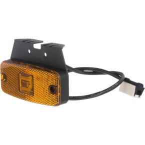 Kramp Lampă de poziție laterală dreptunghiulară mufă Jaeger cu suport LED 12-24V