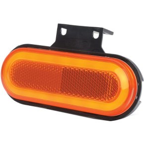 Kramp Lampă gabarit LED cu semnalizare dreptunghiulară 12-24V 124x49x20mm