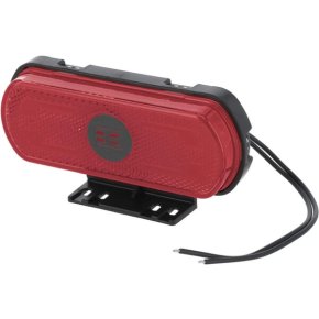 Kramp Lampă LED SAFETY LINE dreptunghiular roșu 12-24V 133.8x53x25mm