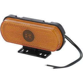 Kramp Lampă LED Portocaliu Dreptunghiular SAFETY LINE 12-24V 133.8x53x25mm