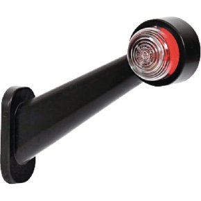 gopart Lampă gabarit Halogen 12/24V Roșu Alb 156