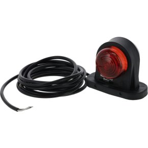 Kramp Lumină poziție 12/24V Roșu Alb 78x97x68mm