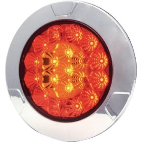 Kramp Lampă spate multifuncțională LED Rotundă 12-24V 5 poli diametru 152mm