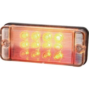 Kramp Lampă spate multifuncțională LED dreptunghiulară 12-24V 107
