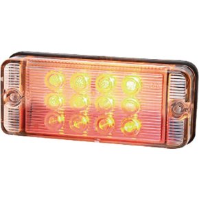 Kramp Lampă spate multifuncțională LED dreptunghiulară 12-24V 107