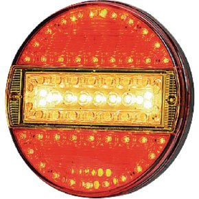 Kramp Lampă spate multifuncțională LED rotundă 12-24V diametru 140mm