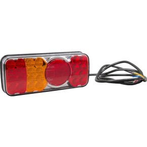 Kramp Lampă spate multifuncțională LED stânga dreptunghiulară 12-24V 200