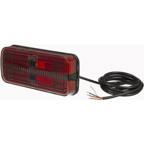 Kramp Lampă multifuncțională spate LED dreptunghiulară 12-24V 200