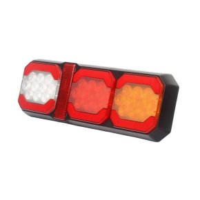 Kramp Lumină Spate Multifuncțională LED 12-24V 295x100x30mm Cablu 1.5m Roșu Portocaliu Alb