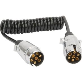 Cablu spiralat LA404101 12V 7 poli 1,75m Kramp