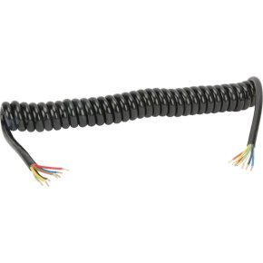 Cablu spiralat LA404105 7 nuclee 12-24 V 3.5 m Kramp