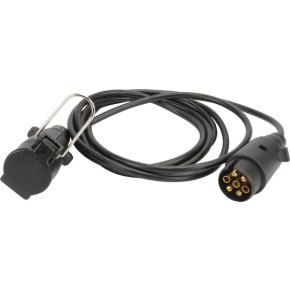 Mufă/priză cablu 7 poli 2,8m 12V LA404107 Kramp