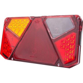 Kramp Lampă spate multifuncțională LED dreptunghiulară stânga 12-24V 242x134x36