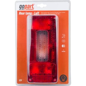 gopart Lumină spate dreptunghiulară LH 12/24V 180x100x80mm