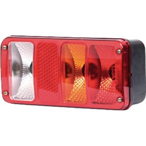 gopart Lampă multifuncțională spate dreptunghiulară 5 pini dreapta halogen 12V sau 24V