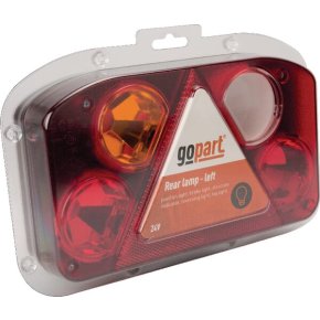 gopart Lumină spate Stânga Rectangular 12V-24V