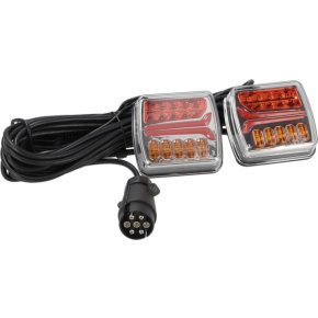 Kramp Set lămpi LED spate 12-24V montabile cablu 12