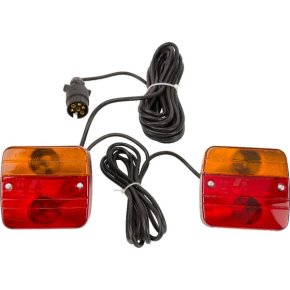 Kramp Set Lampă Montabil Cablu 7.5m 7 Pini 12V