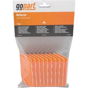 Reflector LA75005 Dreptunghiular Autoadeziv Portocaliu 94x45x44 mm gopart