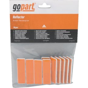 Reflector LA75008 dreptunghiular portocaliu gopart