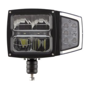 Kramp Far LED Dreptunghiular 38W 12-24V Încălzit Fază Lungă/Scurtă Anti-Zăpadă