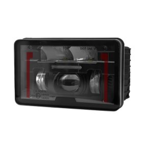 Kramp Far LED Dreptunghiular Fază Lungă/Scurtă 23/45W 12-24V 168x107x82mm