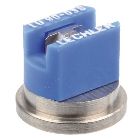 Lechler Duză ventilator plat LU9003S LU 90° 03 albastră din oțel inoxidabil