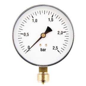 Manometru MA100025L08ST 6001 0-2,5 bar 1/2" jos Ø100 mm ET