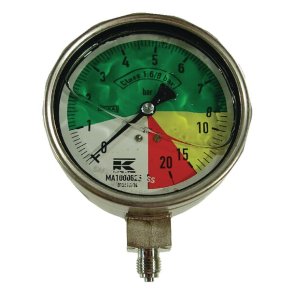 WIKA Manometru MA1000825 Analogic 100mm 1/4in Conectare inferioară