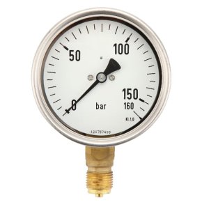 Manometru MA100160L08SSGF 7211 0-160 bar 100 mm ET