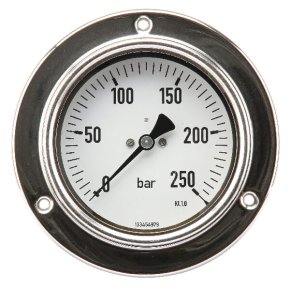 Manometru MA100250P08SSGF 7216 0-250 bar Glicerină Ø100 mm 1/2 in ET