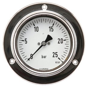 Manometru MA10025P08SSGF 7216 Montare pe panou Ø100 0-25 bar 1/2" ET