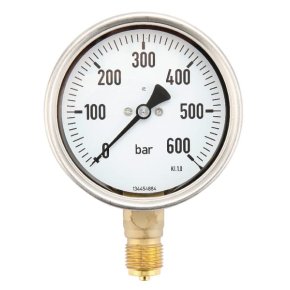 Manometru MA100600L08SSGF 7211 0-600 bar Ø100 mm ET