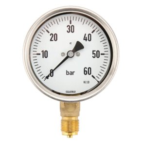 Manometru MA10060L08SSGF 7211 0-60 bar Glicerină 100 mm 1/2 in ET