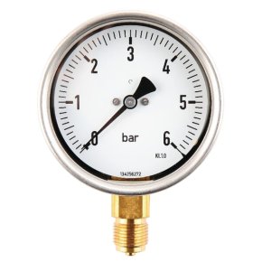 Manometru MA1006L08SSGF 7211 0-6 bar Ø100 mm 1/2 in ET