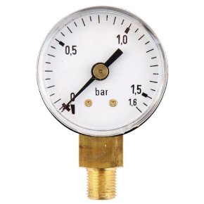 Manometru MA40016L02ST 6001 0-1,6 bar Ø40 1/8" jos ET
