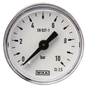 Manometru MA4010B02PL Ø40mm 0-10bar Spate WIKA