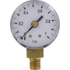 Manometru MA401L02ST 6001 0-1 bar 1/8" jos Ø40 mm ET