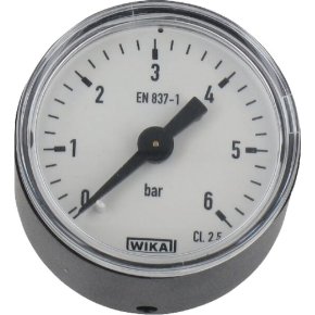 Manometru MA406B02PL Conectare spate 0-6 bar Ø40mm WIKA