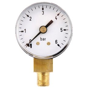 Manometru MA406L02ST 6001 0-6 bar 1/8" jos Ø40 mm ET